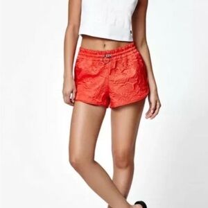Adidas originals floral embossed shorts